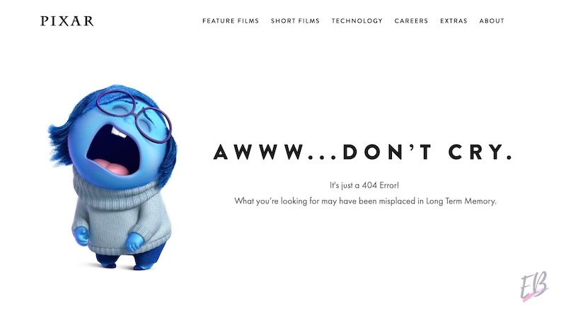 pagina 404 pagina 404 pixar