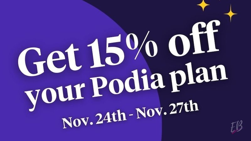 Podia offerta black friday Podia offerta black friday