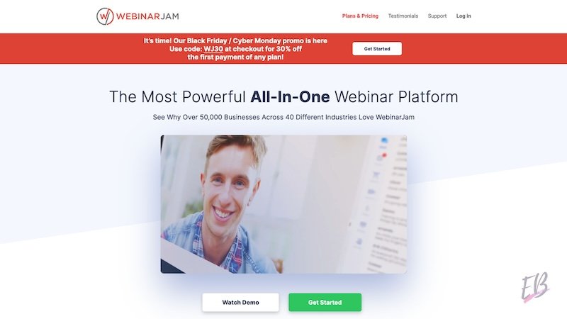 WebinarJam sconto Black Friday webinarJam sconto Black Friday