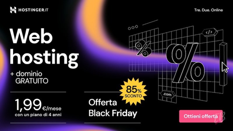 hostinger offerta black friday hostinger offerta black friday
