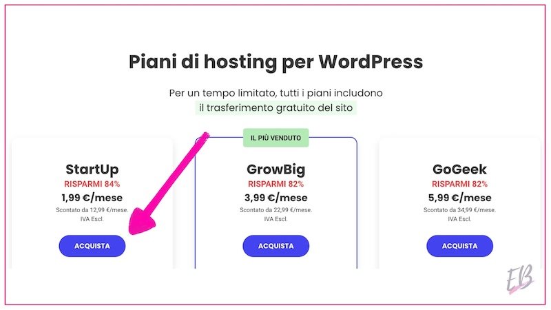 piani hosting piani di hosting