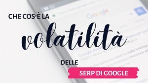 Volatilità della SERP