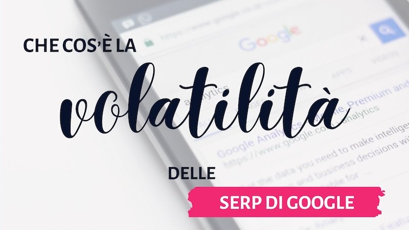 Volatilità della SERP